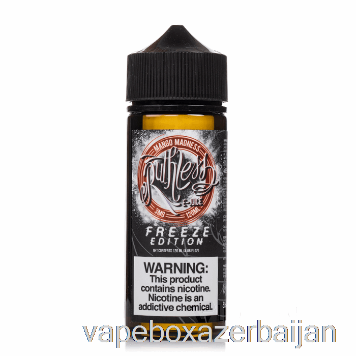 Vape Box Azerbaijan Mango Madness - Freeze Edition - Ruthless Vapor - 120mL 0mg